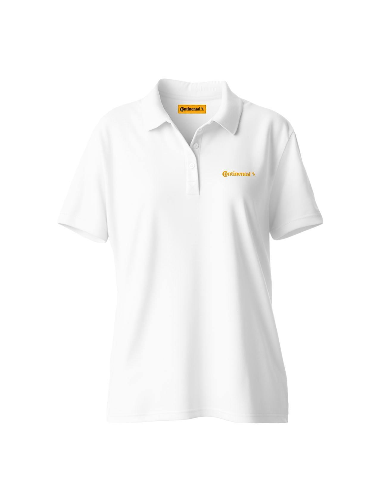 Koszulka polo damska Continental | Biała